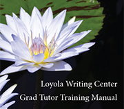 Graduate Tutor Training Manual Cover